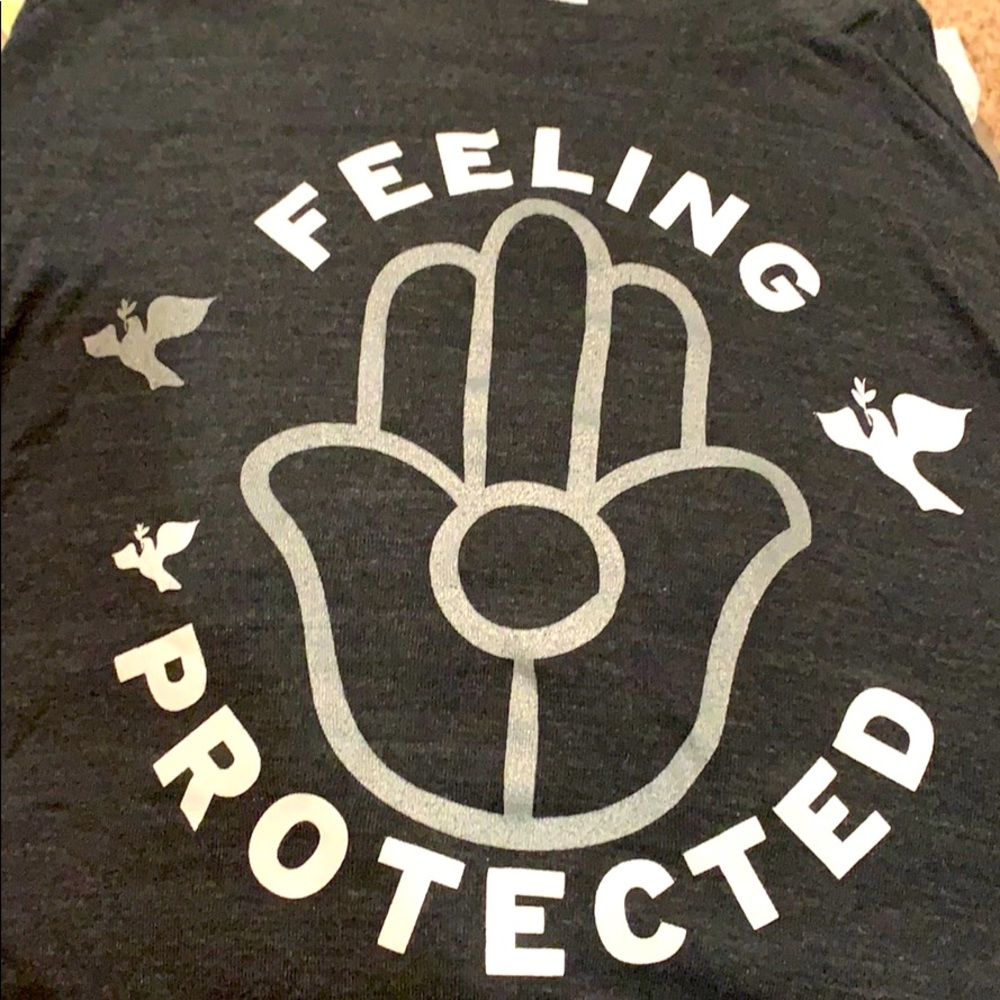 Positive T long sleeve Hamsa  T-Shirt